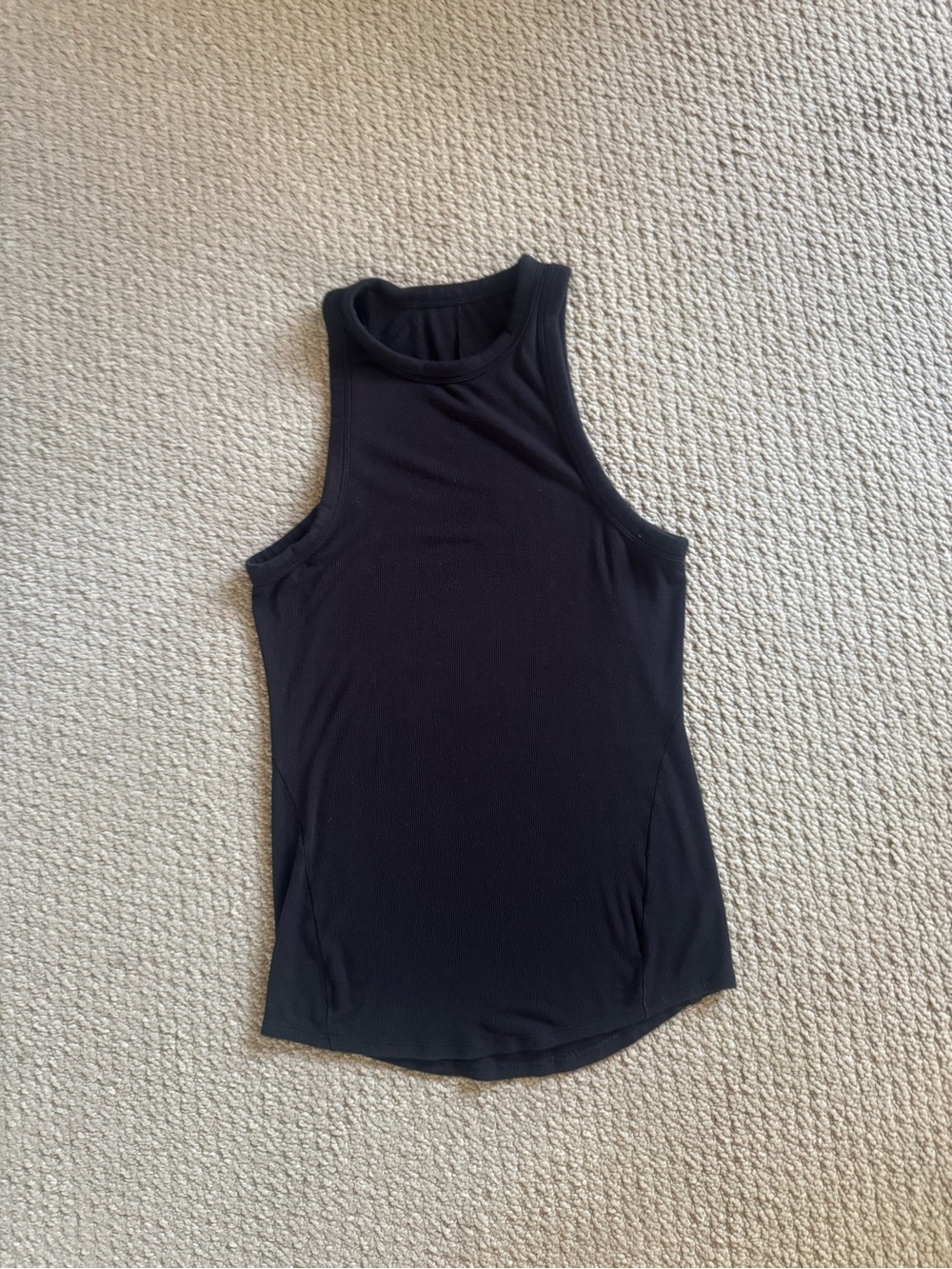 Lululemon Ribbed High-Neck Tank Top
